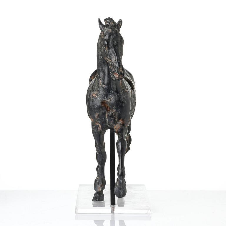 Sculpture of a horse "The Mattei horse", England, 20th century.