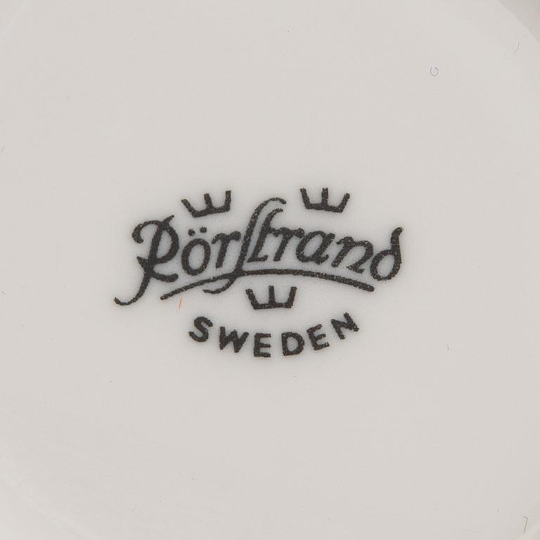 Inger Persson, teservis, 12 delar, porslin, "Plus", Rörstrand.
