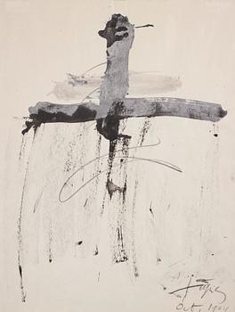 734. Antoni Tàpies, Untitled.