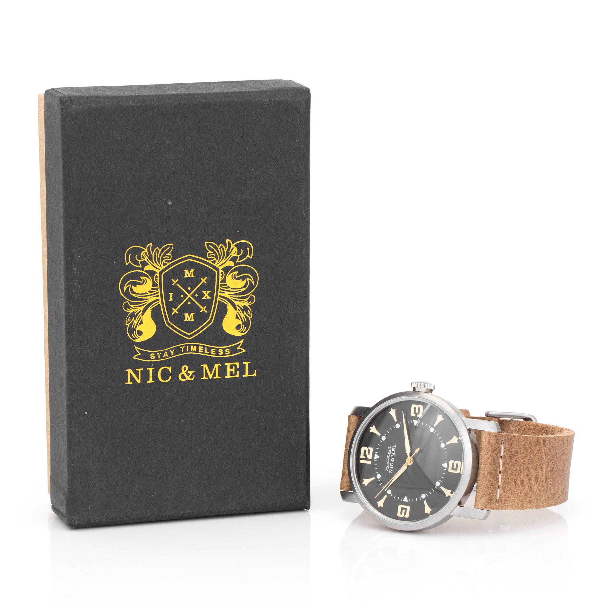 NIC&MEL, Gothenburg, armbandsur, 40 mm,