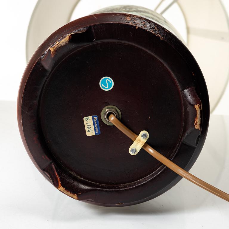 A matched pair of table lamps, Bergboms, second half of the 20th century.