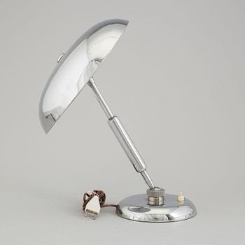 a mid 20th century table lamp, possibly from Italy.