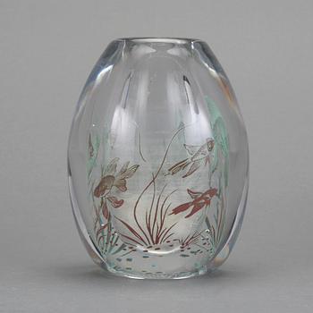 VAS, Edward Hald, Orrefors, 1948. "Fiskgraal".