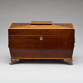 SKRIN, sk tea caddy, England, 1800-talets första hälft.