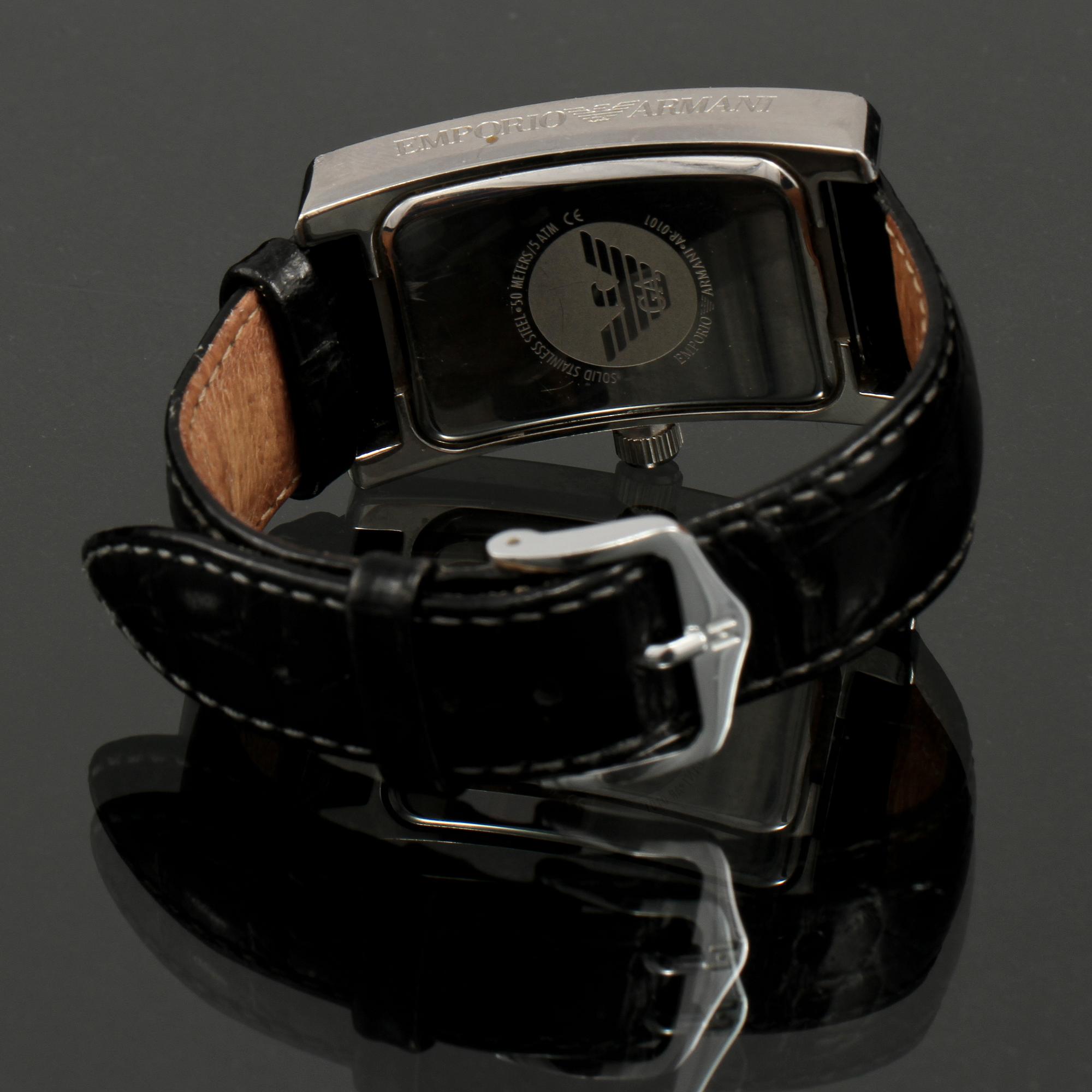 ARMBANDSUR, stål, Emporio Armani, 2000-tal.