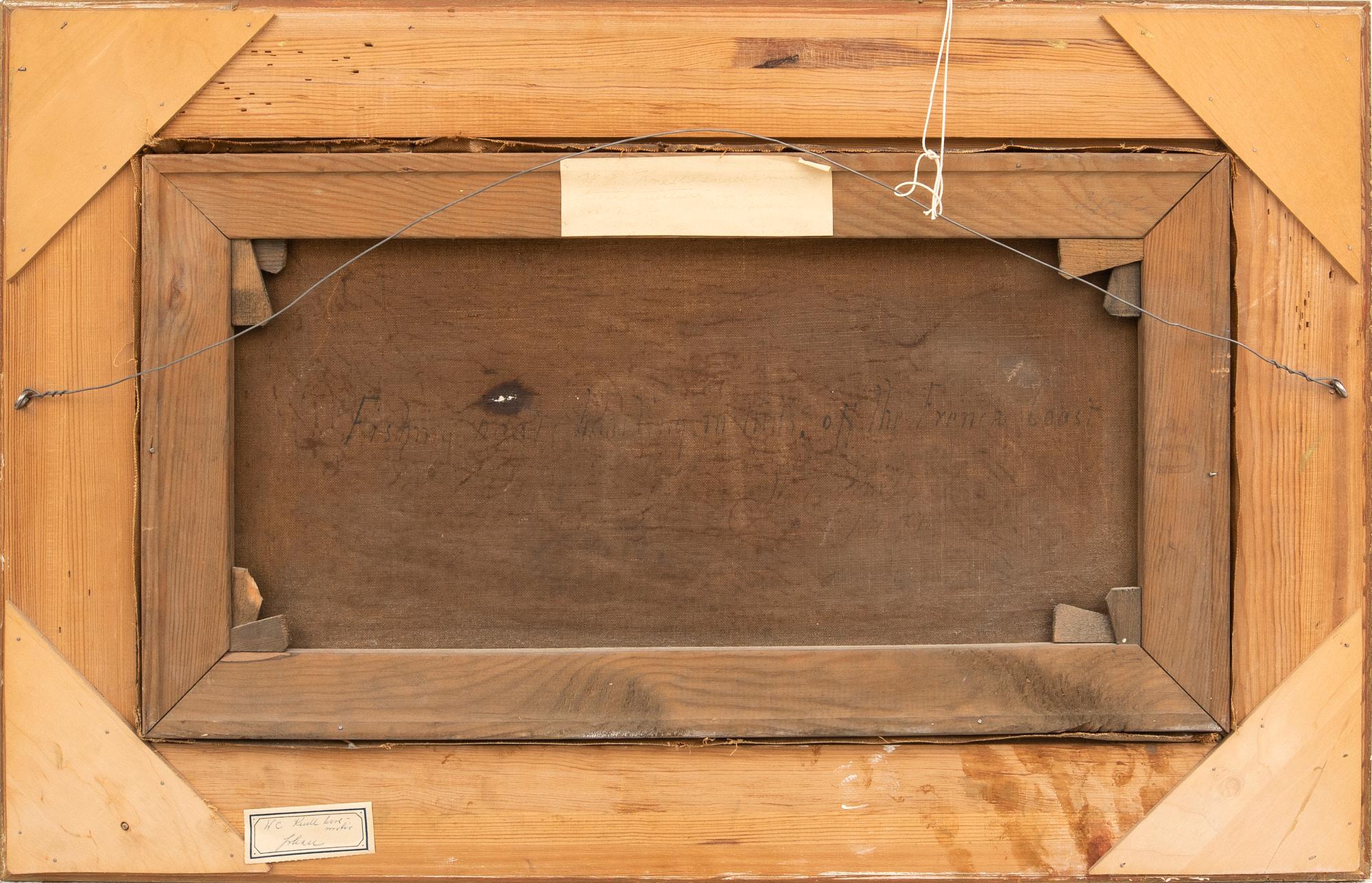 William Calcott Knell, tillskriven, motiv från franska kusten.