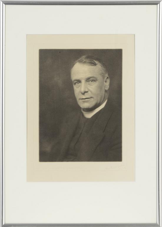 Henry B. Goodwin, gelatin silver print, signed, 1914.
