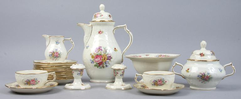 MOCCASERVIS, 18 delar, porslin, Rosenthal.