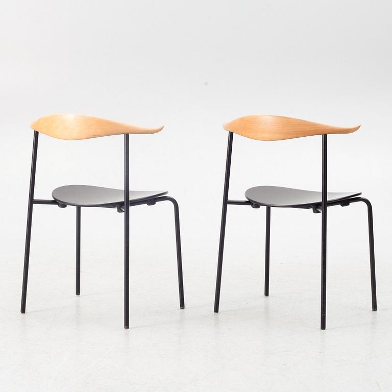 Hans J. Wegner, stolar, ett par, "CH88T", Carl Hansen & Son, Danmark.