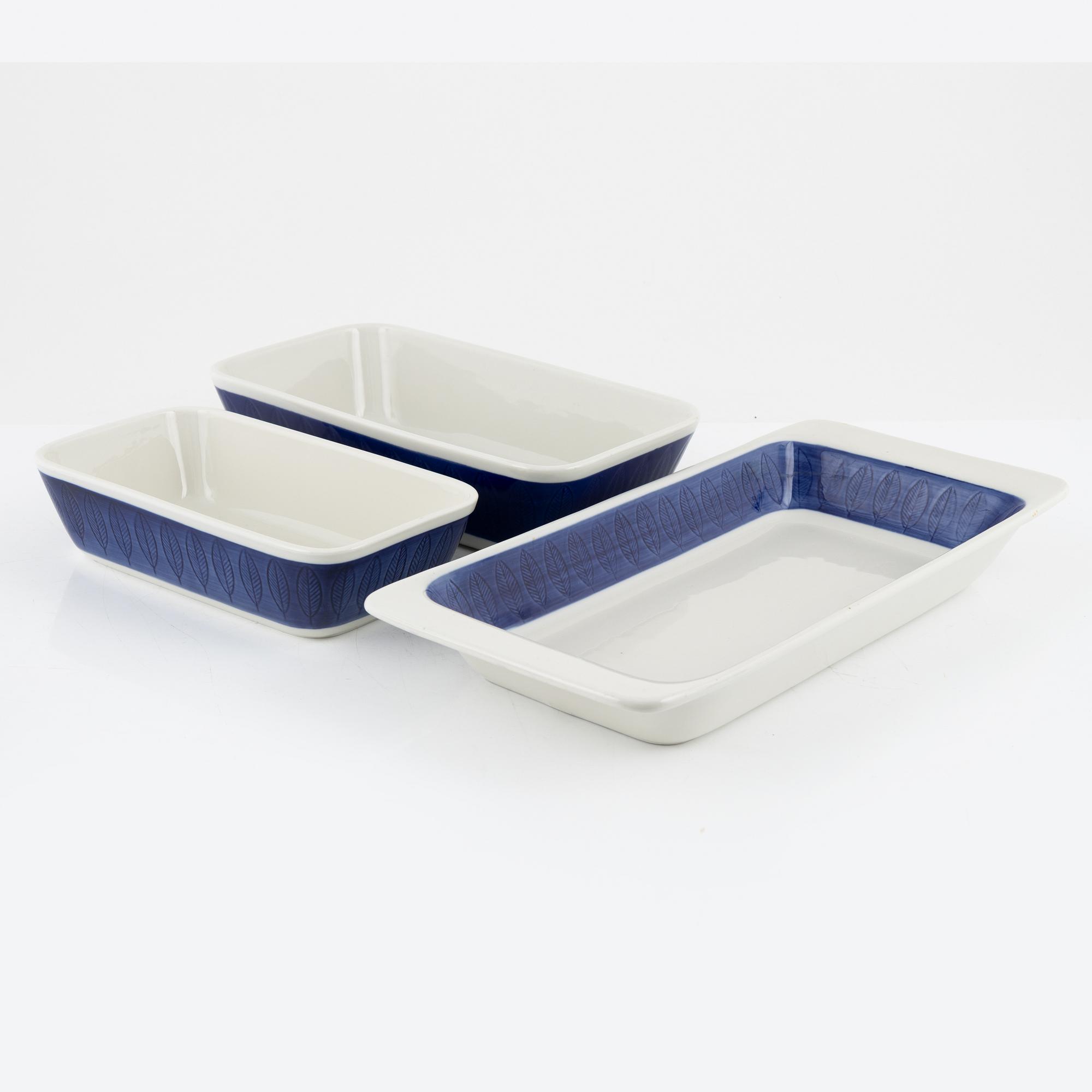 Hertha Bengtson, a 52-piece 'Koka Blå' dinner service, Rörstrand, Sweden.