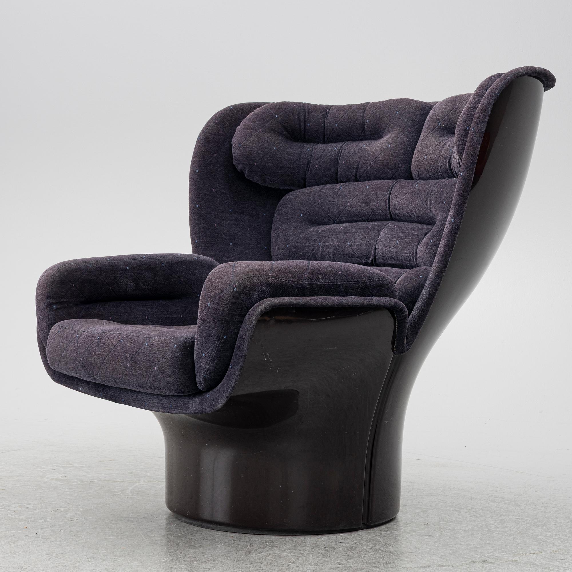 Joe Colombo, fåtölj, "Elda", Comfort, Italien, 1960-70-tal.