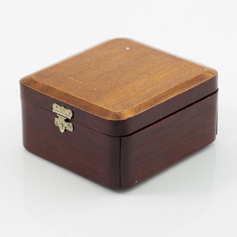 A case, marked Fabergé.