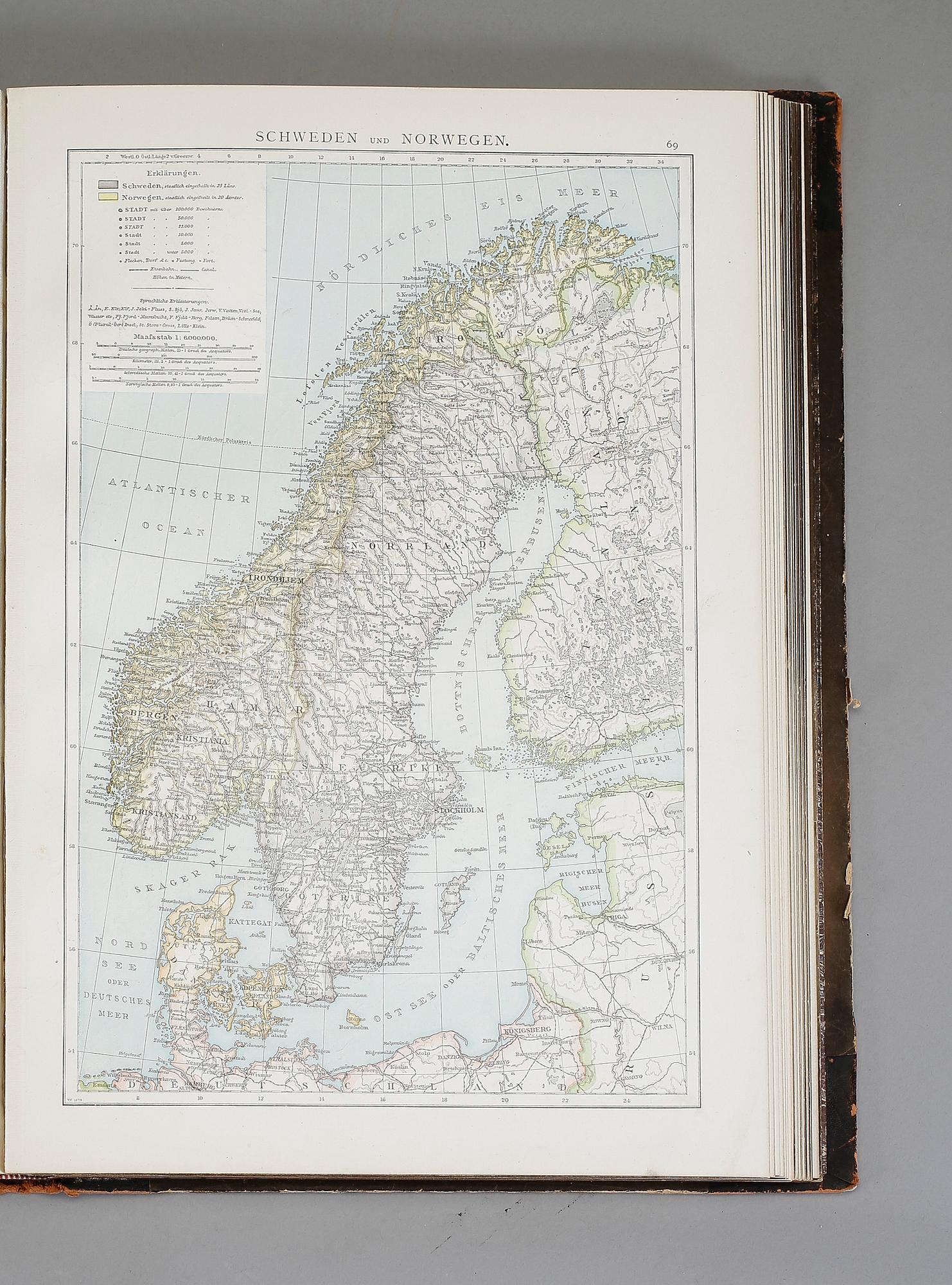 ATLAS, 3 st. 1800-talets slut.