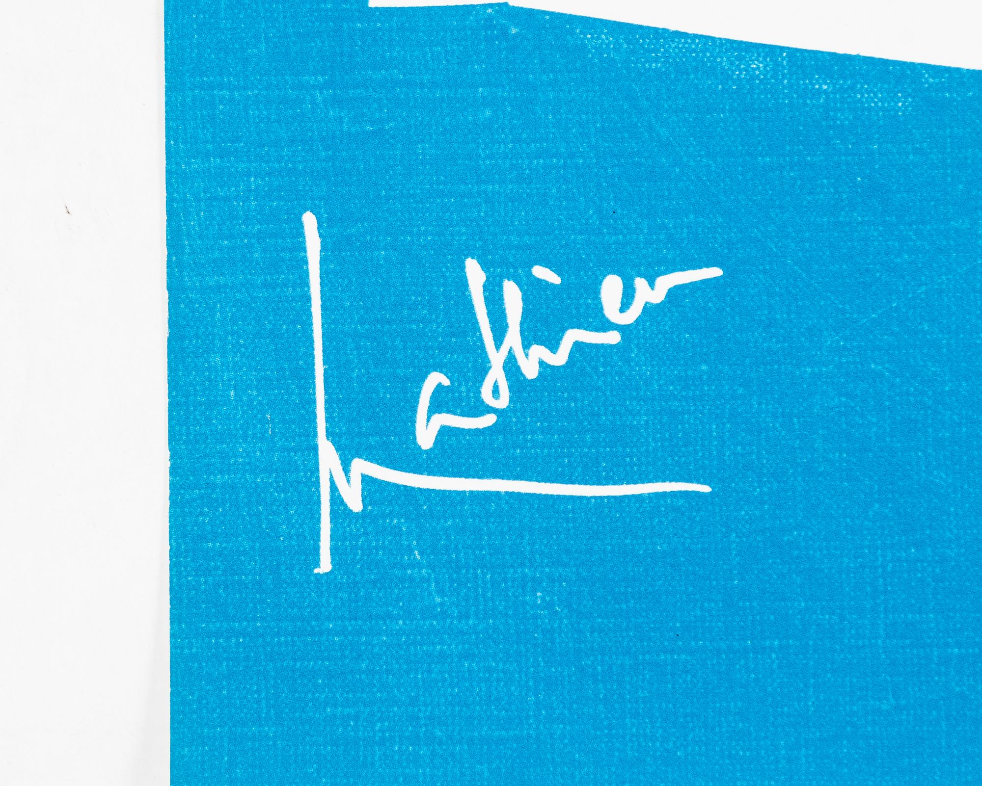 Georges Mathieu, "Grèce Air France".