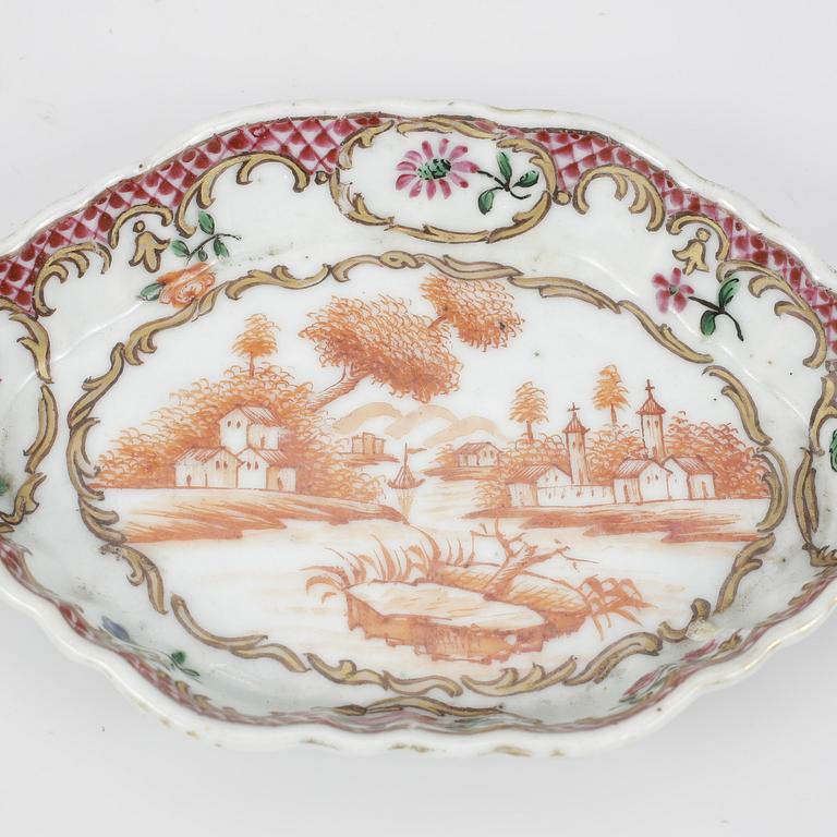 FAT, porslin, Qing dynastin, 1700-tal.