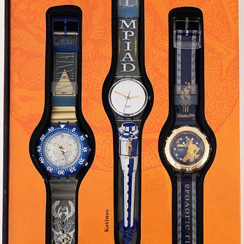 Swatch, "The Swatch Centennial Olympic Games Collection For Honour And Glory", Atlanta 1996".