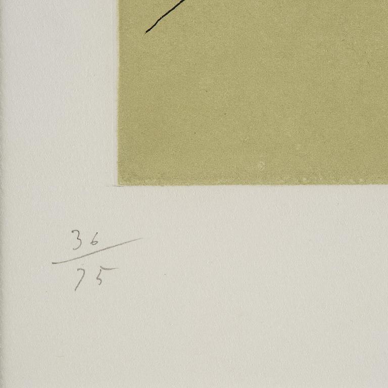 Lucio Fontana, ”Concetto Spaziale” - E-12.