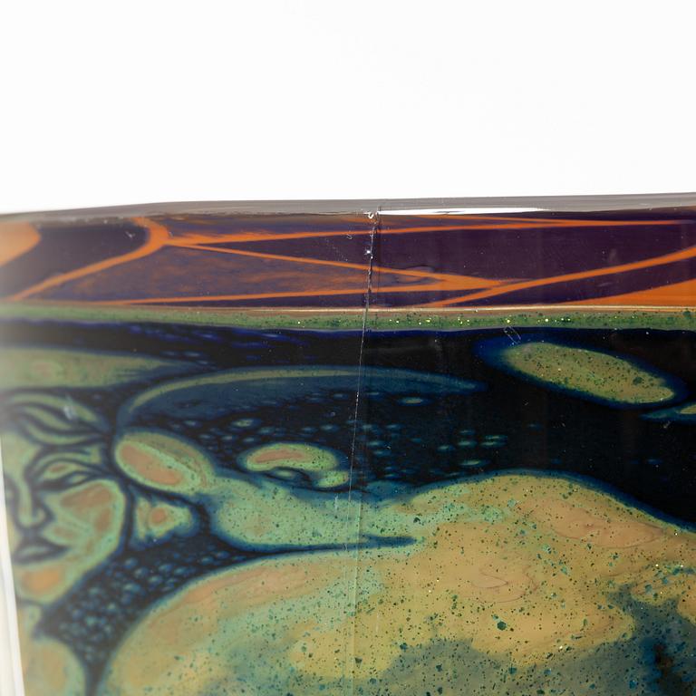 Eva Englund, vas, glas, graal, Orrefors 1989.