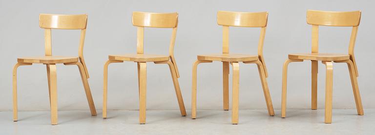 STOLAR, 4 st, Alvar Aalto, Artek.