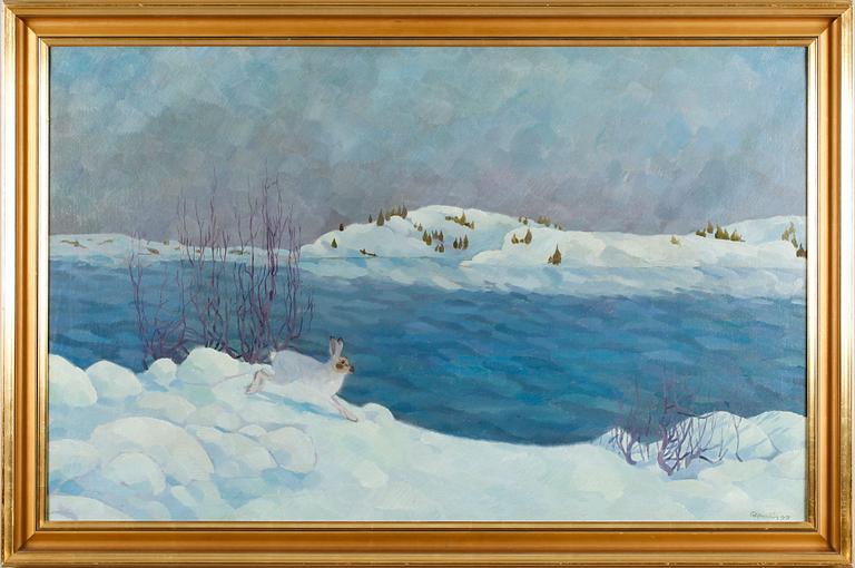 ROLF MELLSTRÖM, olja på duk, signerad 1919.