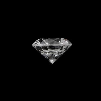 A loose brilliant-cut diamond, 0.55 ct, D-E/VVS, very good cut.