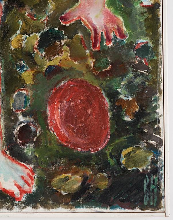 BERTA HANSSON, oil on canvas, signed and dated -80 on verso.