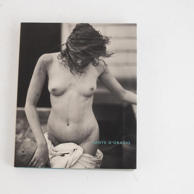 Andres Serrano and Sante d'Orazio, photo books, four volumes.