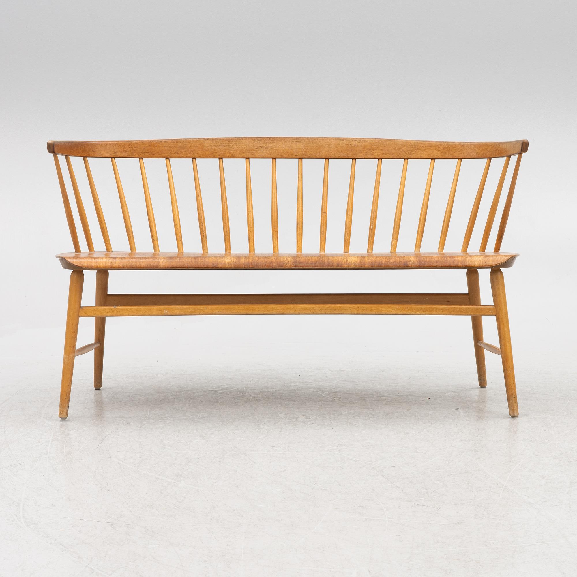 A "Florett" sofa, model 150, Bröderna Wigells Stolfabrik AB, circa mid-20th century.