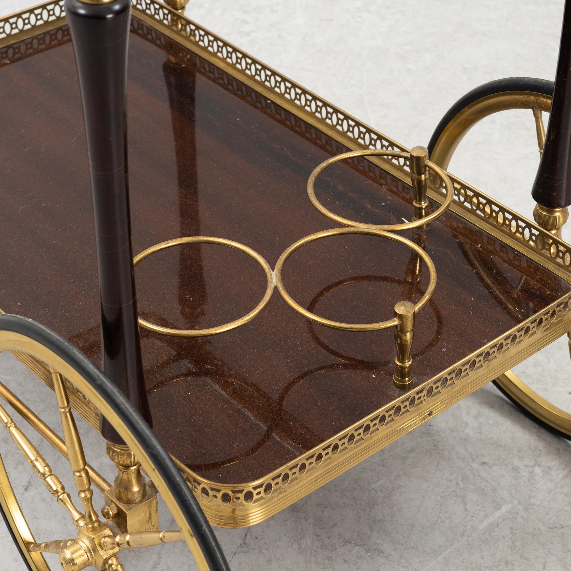 Serveringsvagn, 1900-talets senare del.