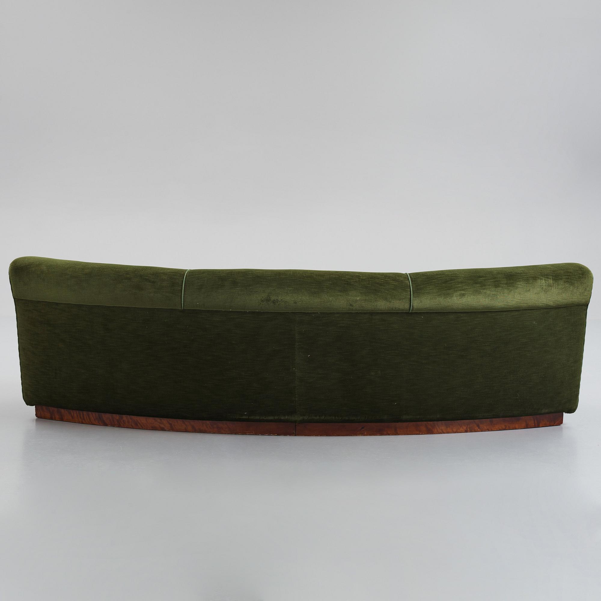 Elias Svedberg, a sofa, probably model "Paris" for Nordiska Kompaniet, Sweden 1930-1940s.
