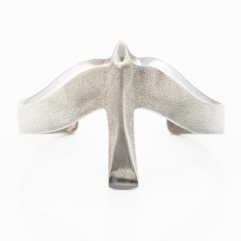 Bracelet in the form of a swallow, sterling silver, Lapponia, Finland 1978.