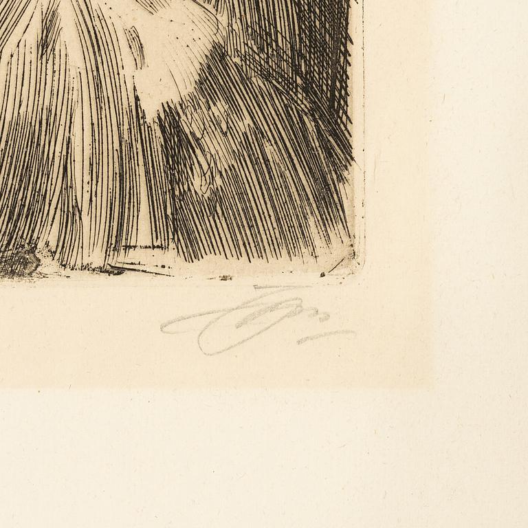 Anders Zorn, "Änkedrottning Sophia".