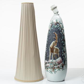 Marian Zawadzki, Golvlampa, Tilgmans Keramik, 1950/60-tal.