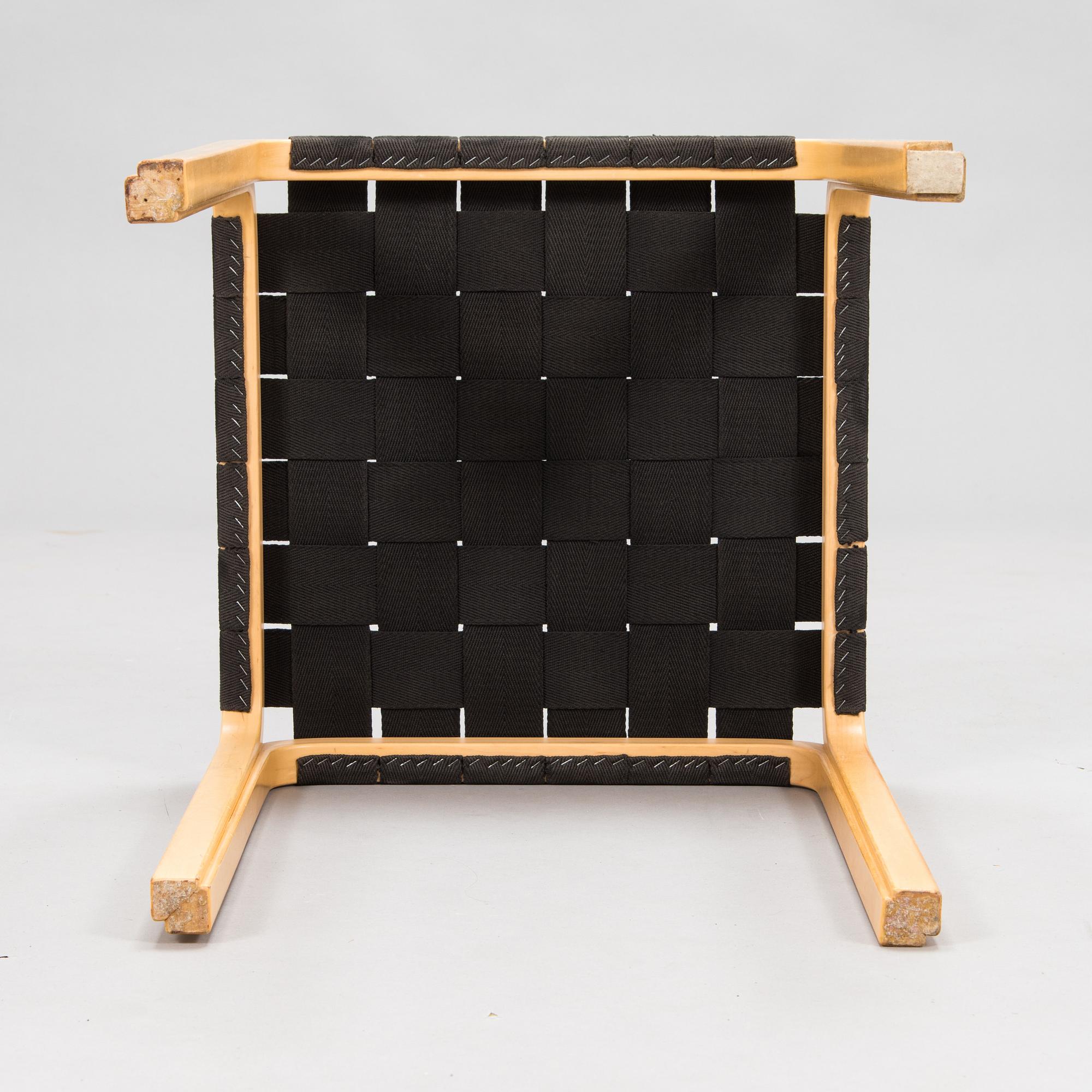 Alvar Aalto, a late 20th century 'Y61' stool for Artek.