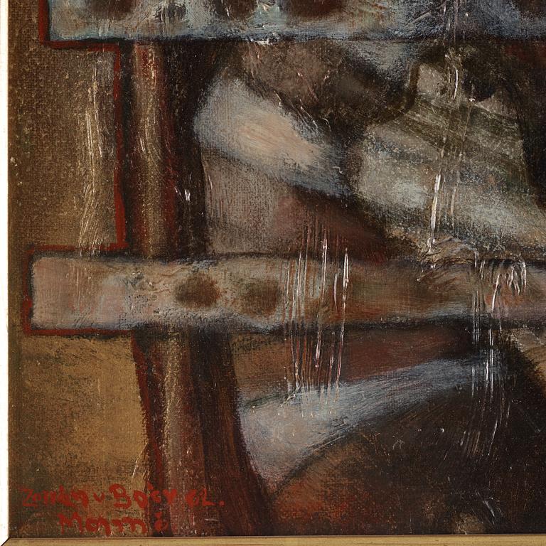 Zoltan von Boer, oil on canvas, signed and dated -62.