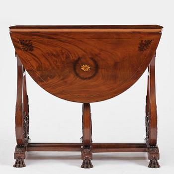 Biblioteksbord, Sverige, 1800-talets första hälft.