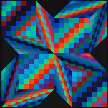 70. Victor Vasarely, "Paava".