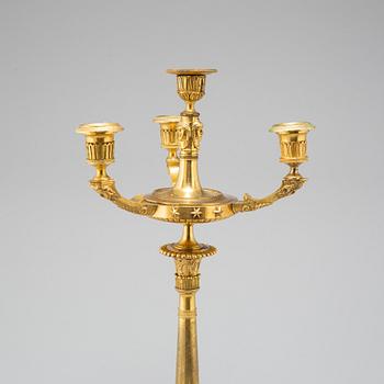 CANDELABRUM, Empire, France, early 19th century.