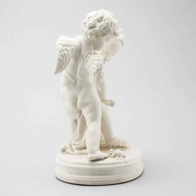 A parian figurine from Gustavsberg, early 20th century.