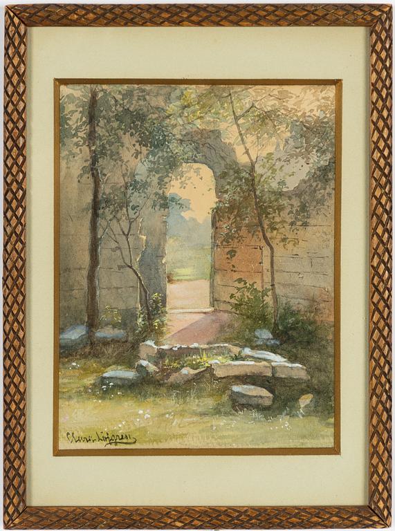 Clara Löfgren, The old portal.