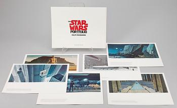 THE STAR WARS PORTFOLIO, 3 mappar, Ralph McQuarrie, 1970/80-tal.