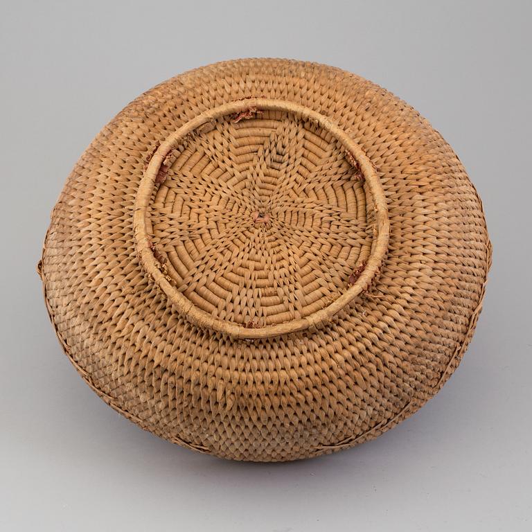 a basket from the 19th century.