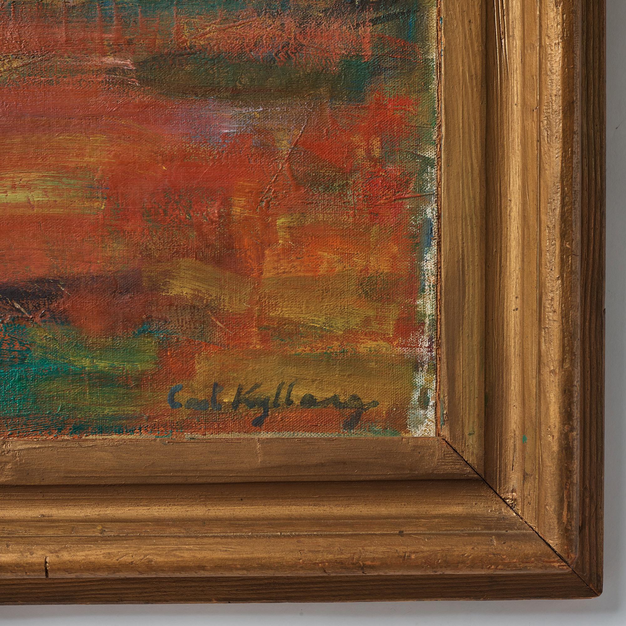 Carl Kylberg, "Sjunkande sol".