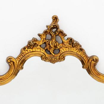 Spegel med konsolbord, barockstil, sent 1900-tal.