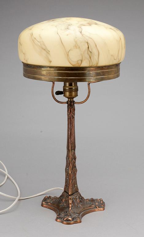 BORDSLAMPA, jugend, 1910-tal.