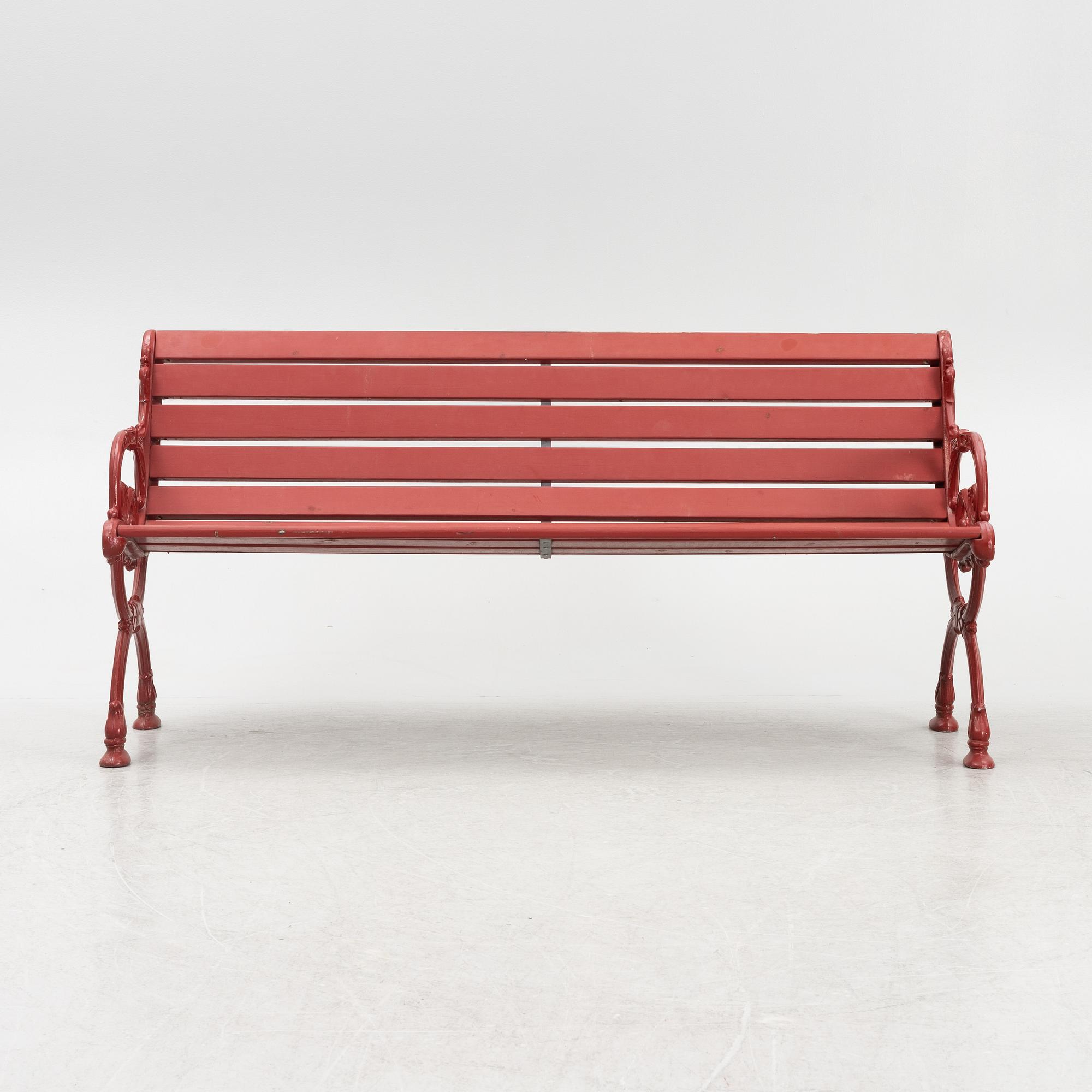 Trädgårdssoffa, Byarum, sent 1900-tal.