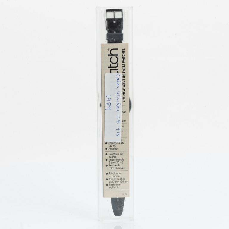 Swatch, Color Window, wristwatch, 34 mm.