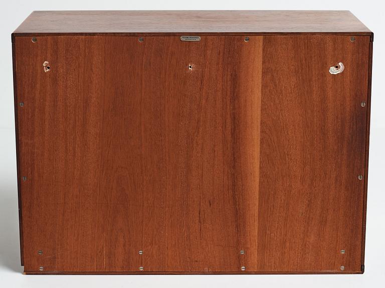 Svend Langkilde, a rosewood wall hung bar cabinet, Langkilde Møbler, Denmark 1960s.