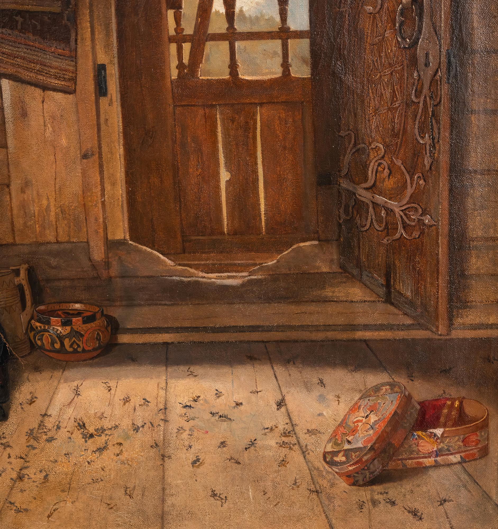 Ernst Josephson, På loftet, Numedal.