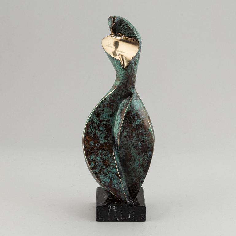 Stan Wys, Sculpture. Signed, numbered 2/8 and dated 2018. Bronze, height 35 cm.